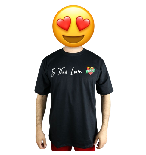 Camiseta Manga Curta (Is This Love EDT) Preta