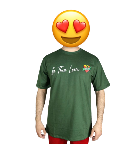 Camiseta Manga Curta (Is This Love EDT) Verde